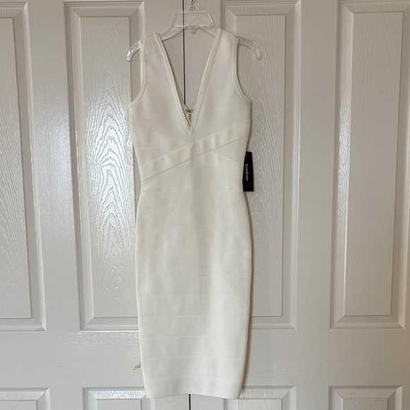 bebe Dresses & Skirts - Bebe White Backless Dress